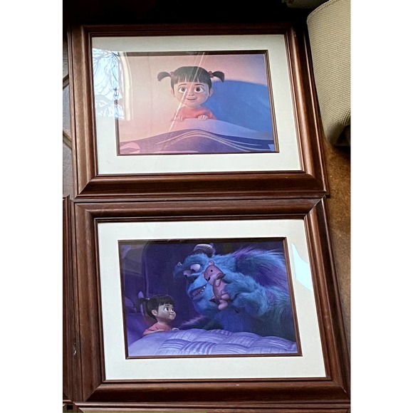Disney Pixar Monsters Inc. Exclusive Litograph Portfolio Prints - Picture 4 of 4